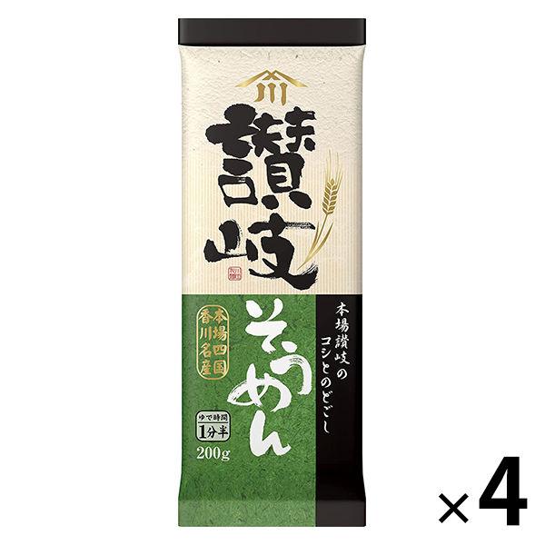 川田製麺 讃岐（さぬき）そうめん 200g 1セット（4個） 日清製粉ウェルナ