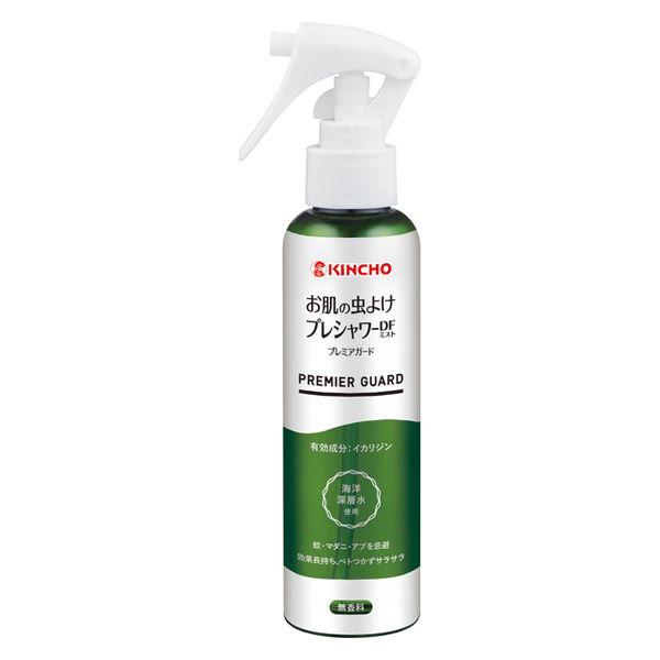 お肌の虫よけ プレシャワーDFミスト 虫除け スプレー プレミアガード 無香料 120mL 1個 K...
