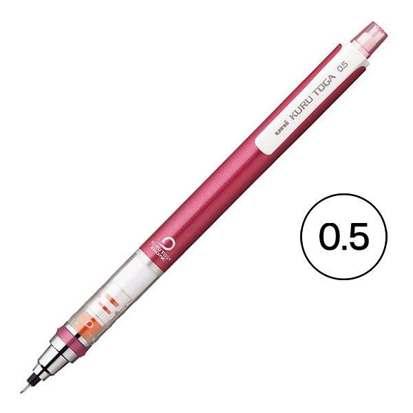 三菱鉛筆(uni) シャープペン クルトガ スタンダードモデル 0.5mm ピンク M54501P....