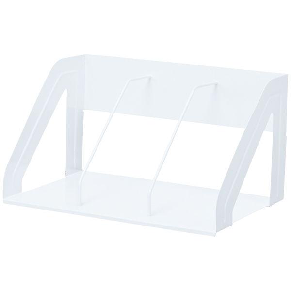 リヒトラブ(LIHIT LAB.) ブックスタンド 白（ホワイト） A7345-0