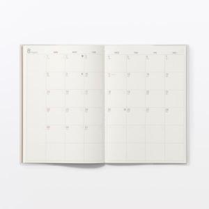 無印良品 日曜始まりマンスリースケジュール帳 ...の詳細画像4