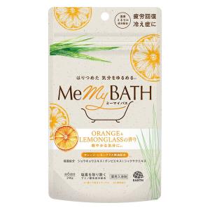 薬用 入浴剤 ミーマイバス オレンジ＆レモングラスの香り 240g 1個 アース製薬