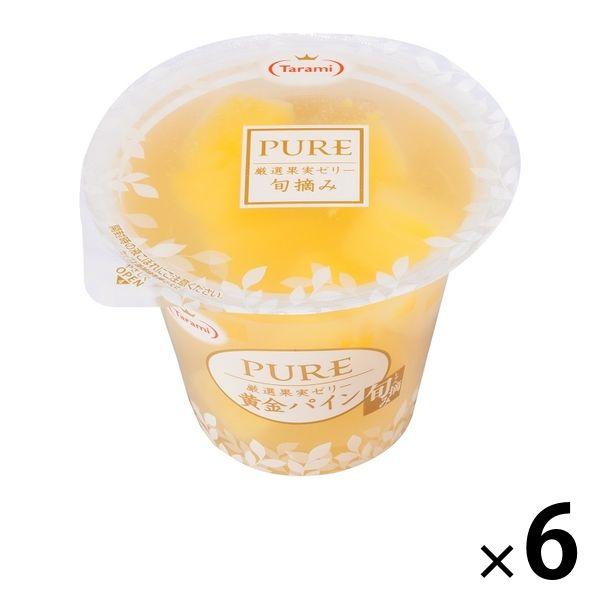 PURE 黄金パイン 6個 たらみ ゼリー