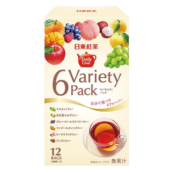 日東紅茶 デイリークラブ 6バラエティパック 1箱（12バッグ入）