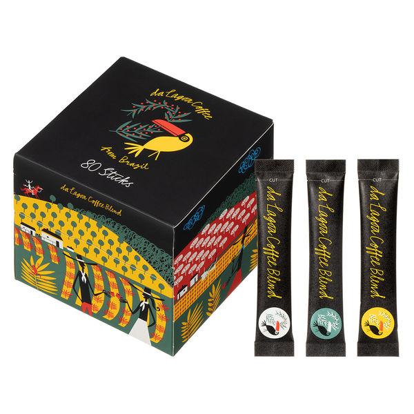 【スティックコーヒー】ダ ラゴア農園ブレンド インスタントコーヒースティック　1箱（80本入） 石光...