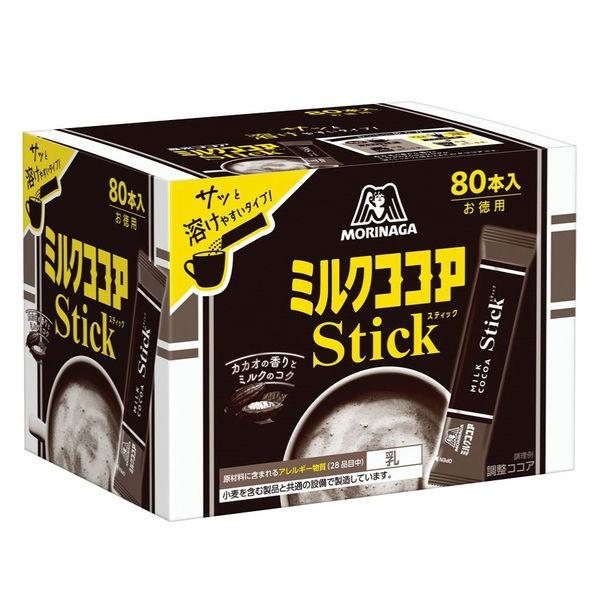 森永製菓　ミルクココアスティック　1箱（80本入）