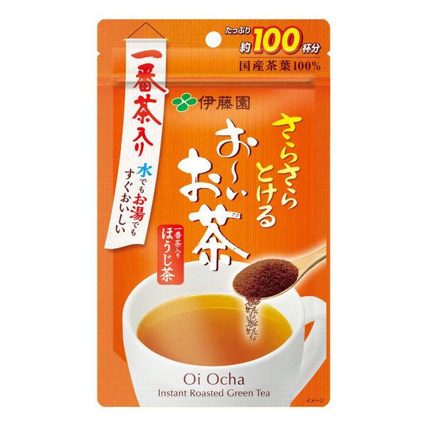 【水出し可】伊藤園 おーいお茶 ほうじ茶 粉末 1袋（80g）