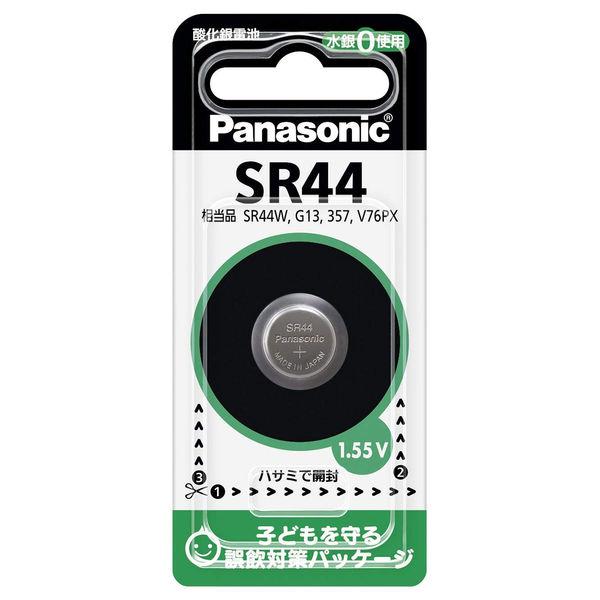 パナソニック 酸化銀電池 SR44 1箱(5個入)