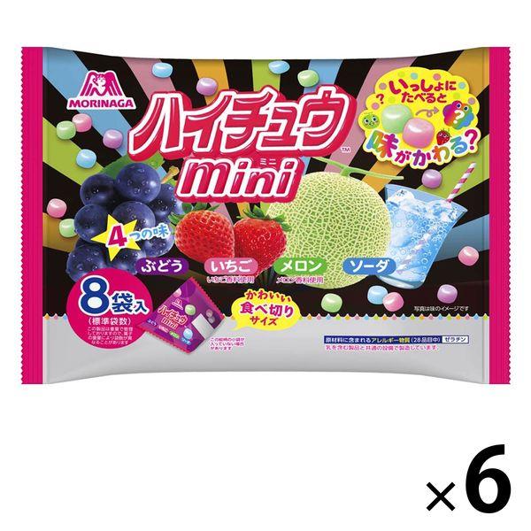 ハイチュウミニ プチパック 6袋 森永製菓 ソフトキャンディ ハイチュー