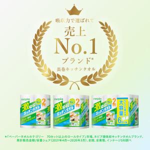 キッチンペーパー 1パック(100カット×4ロ...の詳細画像1