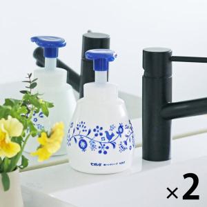 【500mlボトル】ビオレu泡ハンドソープ マイルドシトラスの香り 本体500ml 2個 ポーセリンデザインおはな 花王 限定【泡タイプ】 限定