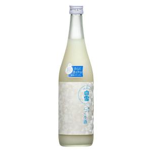 白雪 純米にごり酒 瓶 720ml 1本　小西酒造 日本酒