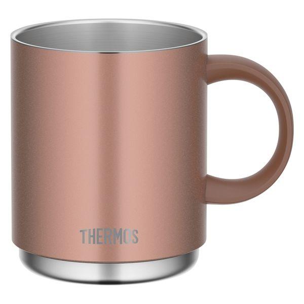 サーモス（THERMOS） 真空断熱マグカップ 450ml ブロンズ 食洗機対応 JDS-450 B...