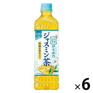 サントリー緑茶 伊右衛門 ジャスミン茶 600mlPET 1セット（6本）