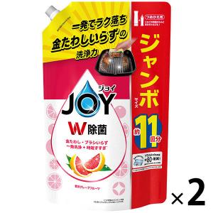 ジョイ JOY W除菌 食器用洗剤 ピンクグレープフルーツ 詰め替え 超ジャンボ 1425mL 1セ...