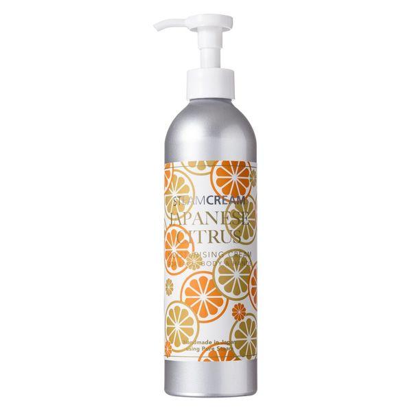 【送料無料】STEAM CREAM（スチームクリーム） ジャパニーズシトラスボトル 大容量 300g