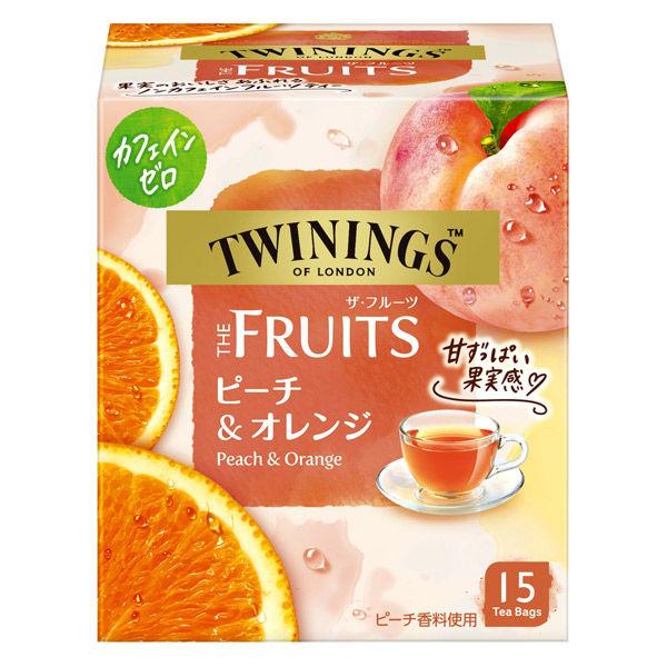 片岡物産 トワイニング THE FRUITS（ザ・フルーツ）ピーチ＆オレンジ 1個（15バッグ入）【...