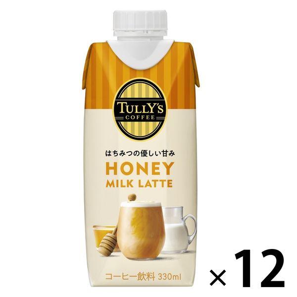 伊藤園 TULLYS COFFEE（タリーズコーヒー） ハニーミルクラテ 330ml （紙パック） ...