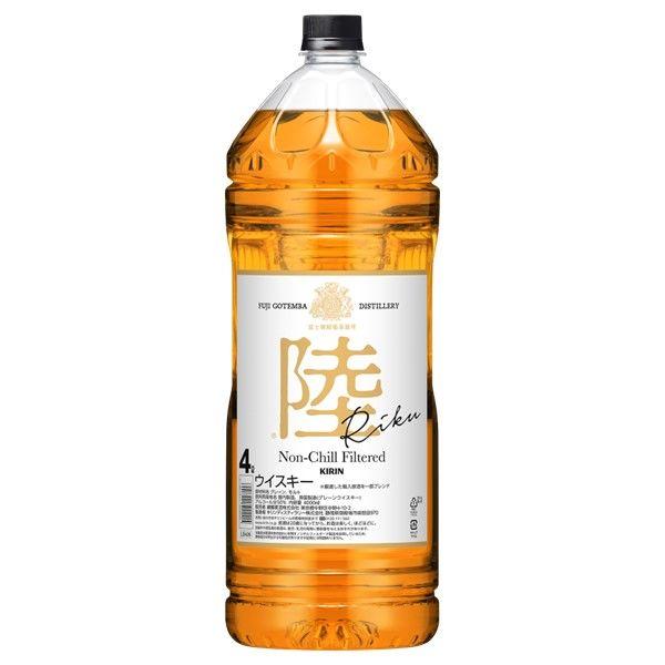 キリン ウイスキー 陸 50度　4L　ペット 1本