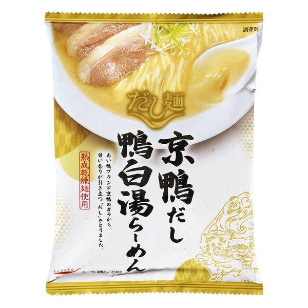 袋麺 tabete だし麺 京鴨だし鴨白湯らーめん 5袋 国分グループ本社