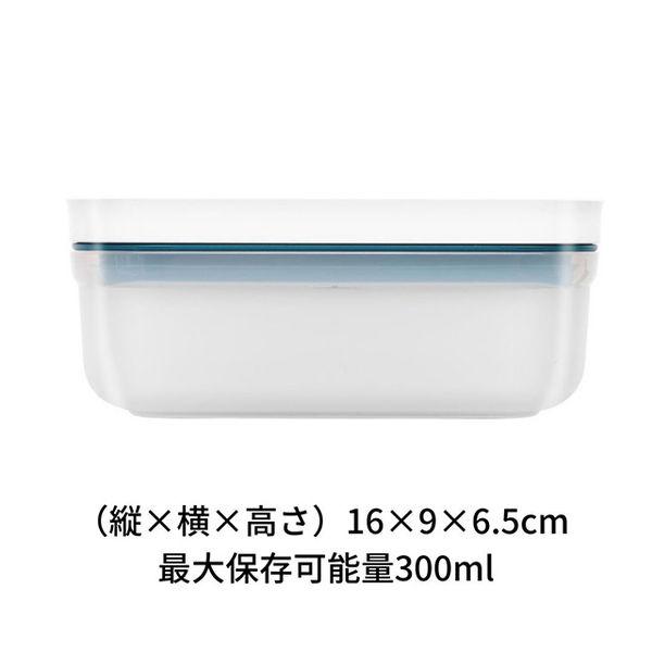 フレッシュ＆セーブ 真空プラスティックコンテナ S ブルー 400ml 1個 ツヴィリングJ.A.ヘ...