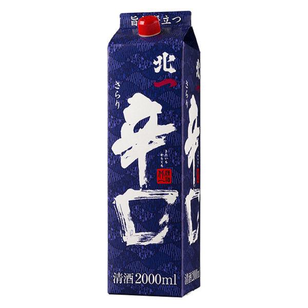 北一 さらり辛口 パック 2L 1本　北関酒造 日本酒