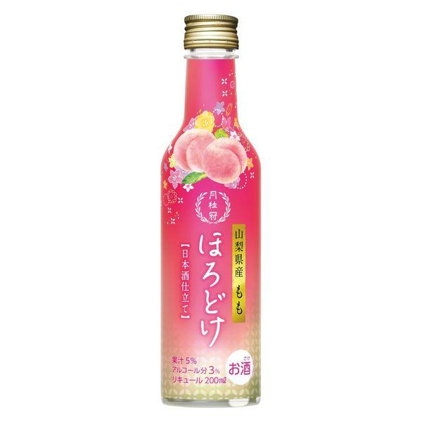 月桂冠 ほろどけ もも 200ml 壜詰 1本