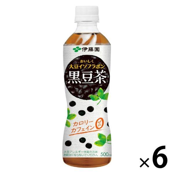 伊藤園 おいしく大豆イソフラボン 黒豆茶 500ml 1セット（6本）