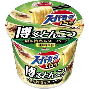 エースコック スーパーカップ1.5倍 とんこつ...の詳細画像1