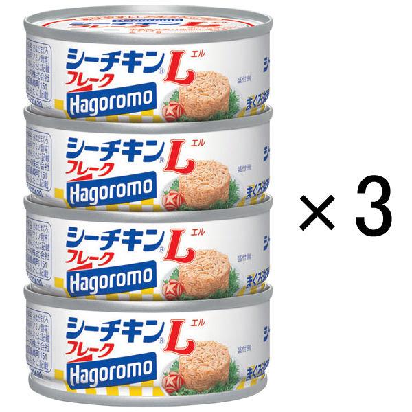 はごろもフーズ　シーチキンLフレークSP4　70g（１缶）　748122　1セット（4缶入×3個）