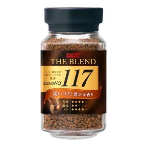 【インスタントコーヒー】UCC上島珈琲 ザ・ブレンド117 瓶 1本（90g）
