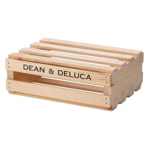 ウッドクレート L 1個 DEAN＆DELUCA（ディーンアンドデルーカ）みせる収納 調味料ストッカー 木製収納