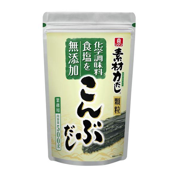 理研ビタミン リケン 素材力だし こんぶだし 500g 1個