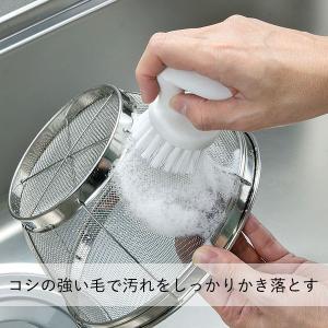 キッチンブラシ 握りやすい ゴシゴシ洗える ま...の詳細画像1