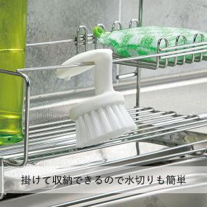 キッチンブラシ 握りやすい ゴシゴシ洗える ま...の詳細画像2