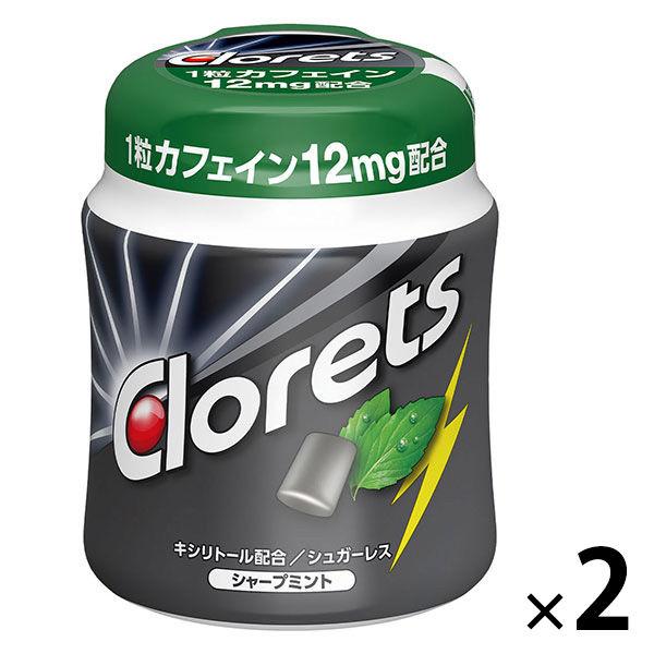 モンデリーズ　クロレッツXPシャープミントボトルＲ　強ミント味　2個　ガム