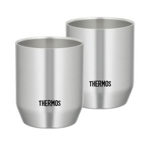 サーモス（THERMOS） 真空断熱カップ タンブラー ステンレス JDH-360P S 1セット（...