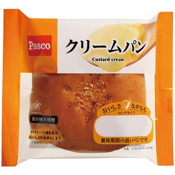 Pasco ロングライフパン クリームパン 1個 敷島製パン