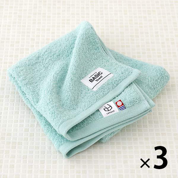今治タオル フェイスタオル ロハコ限定 LOHACO Basic towel エメラルドオーシャン ...