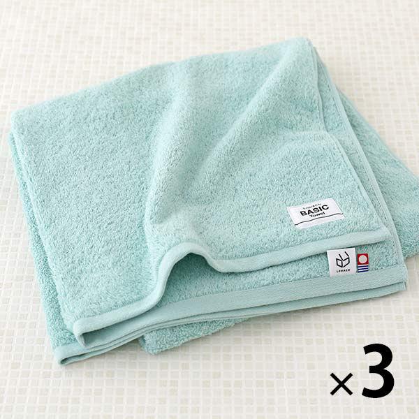 今治タオル バスタオル ロハコ限定 LOHACO Basic towel エメラルドオーシャン 約6...