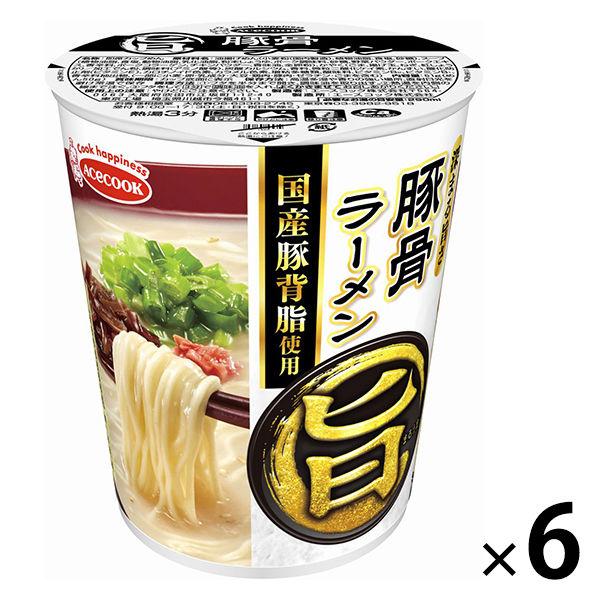 エースコック まる旨 豚骨ラーメン 6個