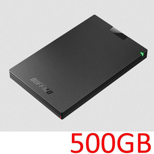 バッファロー USB3.1（Gen.1）対応 ポータブルHDD500GBブラック HD-PCG500...