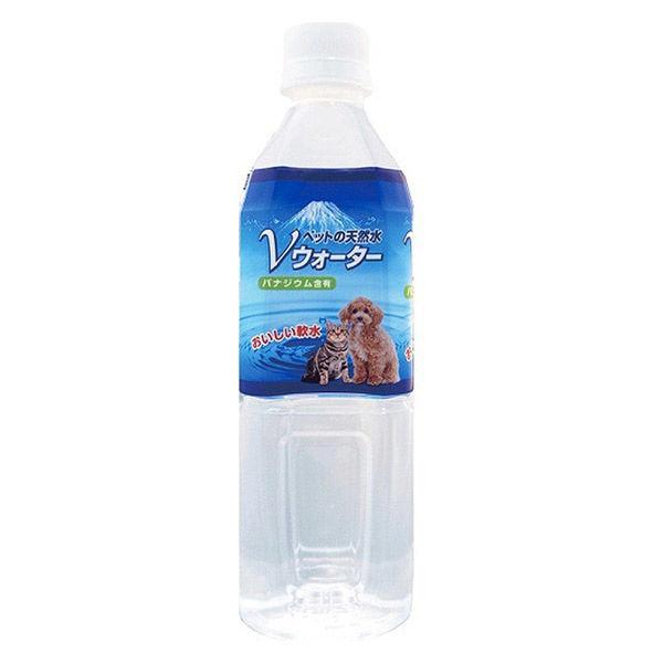 ペットの天然水 犬猫用 Vウォーター 国産 500ml 6本 アース・ペット 犬用 猫用 水分補給
