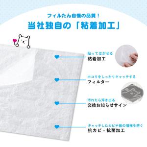 フィルたん パッと貼るだけ ホコリとりフィルタ...の詳細画像4