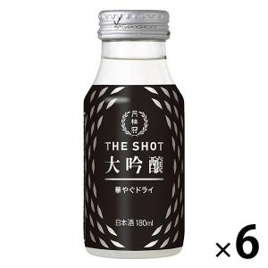 月桂冠 THE SHOT 華やぐドライ<大吟醸> 180ml×6本 日本酒