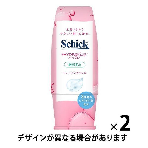 シック (Schick) ハイドロ シルクシェービングジェル 2個 敏感肌用・ヒアルロン酸配合 シッ...