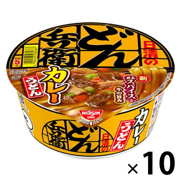 カップ麺　日清のどん兵衛　カレーうどん　西日本　87g　1セット（10個）　日清食品