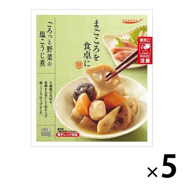 惣菜 tabete まごころを食卓に 膳 ごろっと野菜の塩こうじ煮 120g 1セット（5個） 国分...