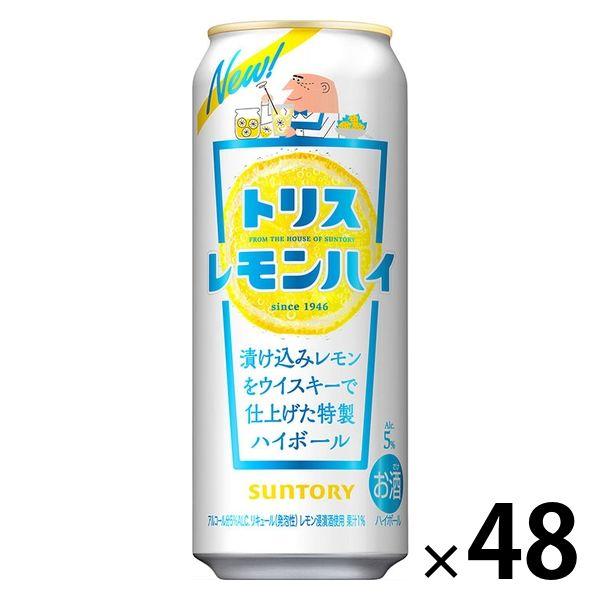 レモンサワー　ハイボール　トリスレモンハイ　500ml　2ケース(48本)　缶　送料無料