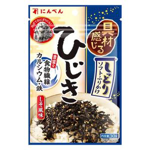 にんべん しっとりソフトふりかけ ひじき しそ風味 30g 1個